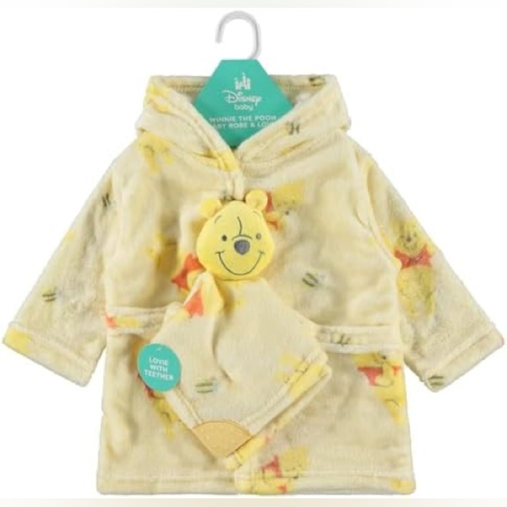 Winnie the Pooh baby bathrobe